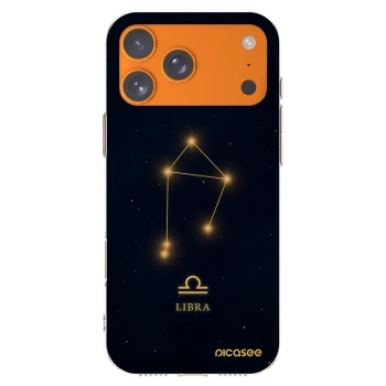 Picasee Apple iPhone 17 Pro Max Hülle - Transparentes Silikon - LIBRA