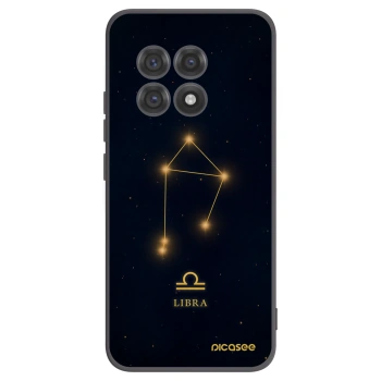 Picasee OnePlus 13R 5G Hülle - Schwarzes Silikon - LIBRA