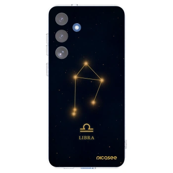Picasee Samsung Galaxy S25 FE 5G Hülle - Transparentes Silikon - LIBRA