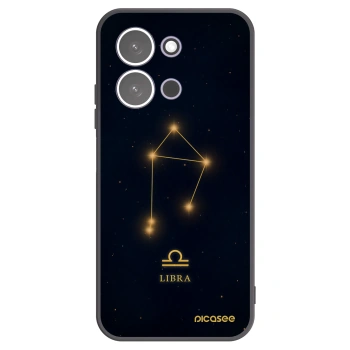 Picasee Xiaomi Redmi 15C 5G Hülle - Schwarzes Silikon - LIBRA