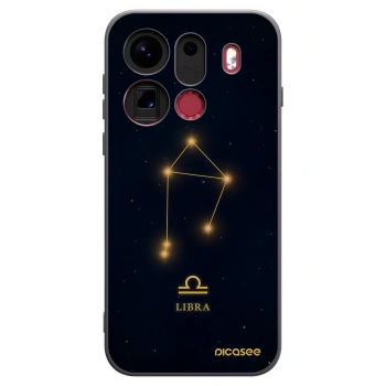 Picasee OPPO Find X9 Pro Hülle - Schwarzes Silikon - LIBRA
