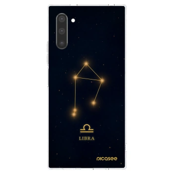 Picasee Samsung Galaxy Note 10 N970F Hülle - Transparentes Silikon - LIBRA