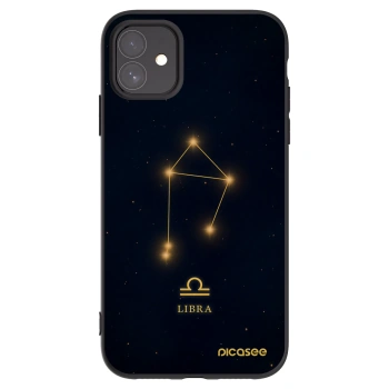 Picasee Apple iPhone 11 Hülle - Schwarzes Silikon - LIBRA