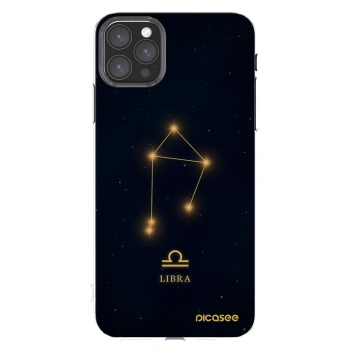 Picasee Apple iPhone 11 Pro Max Hülle - Transparentes Silikon - LIBRA