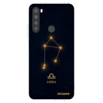 Picasee Xiaomi Redmi Note 8 Hülle - Transparentes Silikon - LIBRA