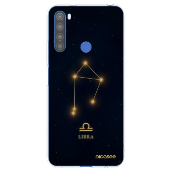 Picasee Xiaomi Redmi Note 8T Hülle - Transparentes Silikon - LIBRA