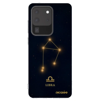 Picasee Samsung Galaxy S20 Ultra 5G G988F Hülle - Transparentes Silikon - LIBRA