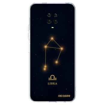 Picasee Xiaomi Redmi Note 9 Pro Hülle - Transparentes Silikon - LIBRA