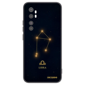 Picasee Xiaomi Mi Note 10 Lite Hülle - Schwarzes Silikon - LIBRA