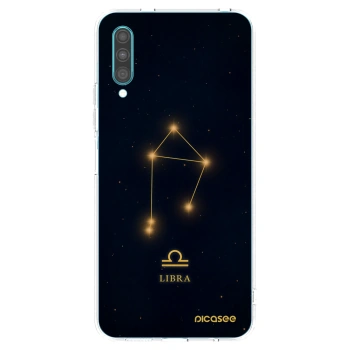 Picasee Samsung Galaxy A30s A307F Hülle - Transparentes Silikon - LIBRA
