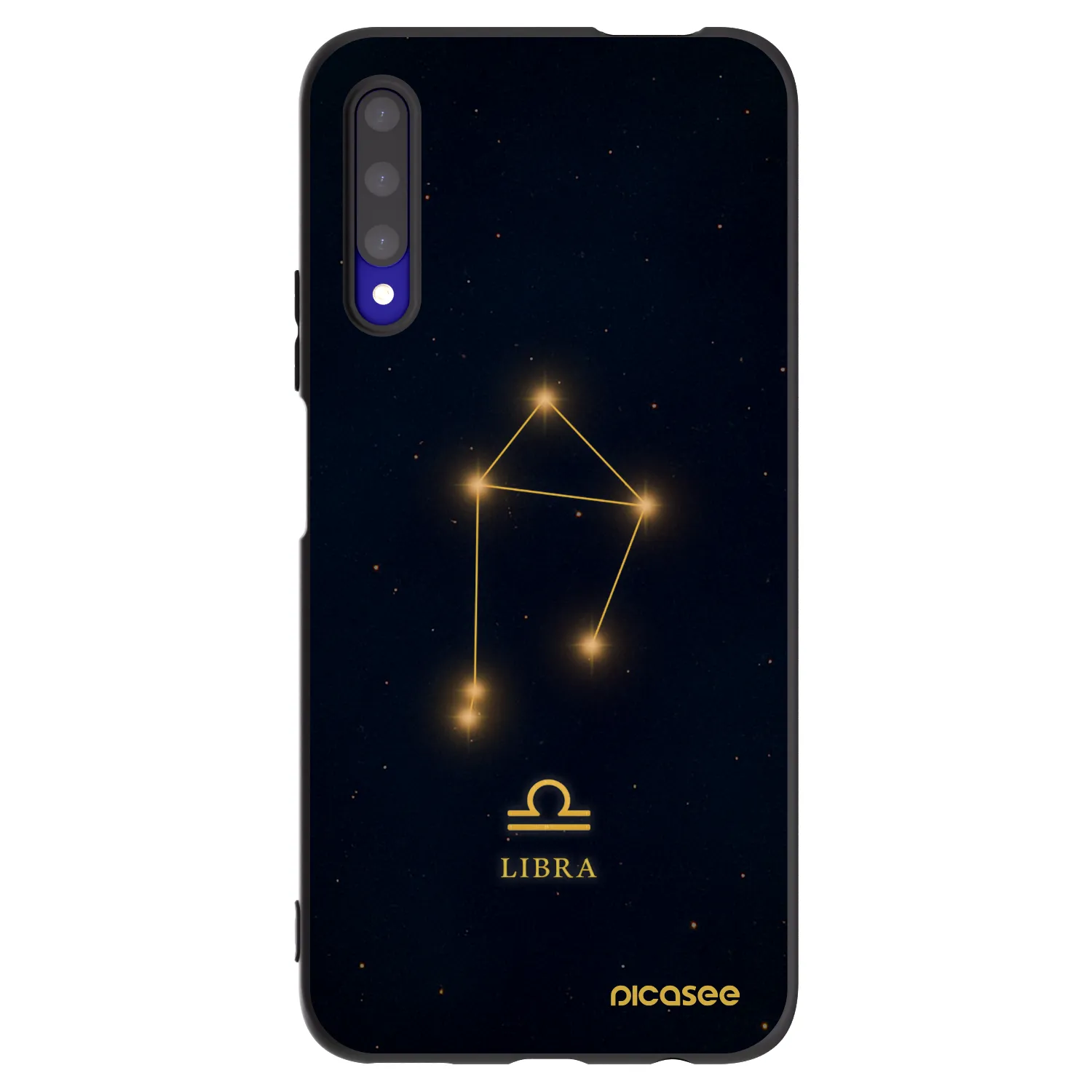 Picasee Honor 9X Pro Hülle - Schwarzes Silikon - LIBRA