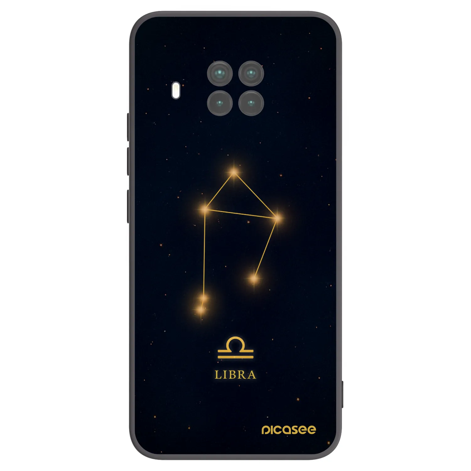Picasee Xiaomi Mi 10T Lite Hülle - Schwarzes Silikon - LIBRA