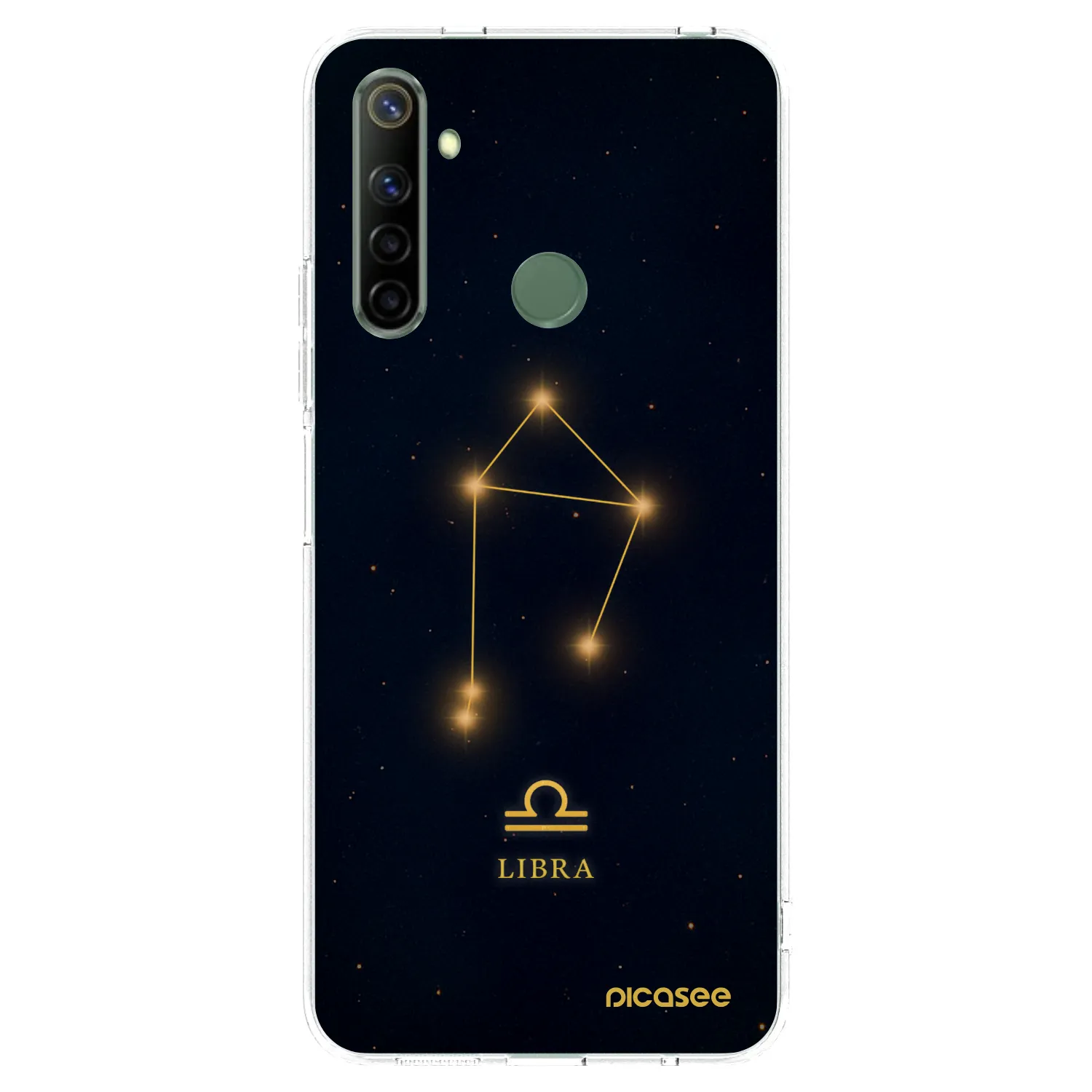 Picasee Realme 6i Hülle - Transparentes Silikon - LIBRA