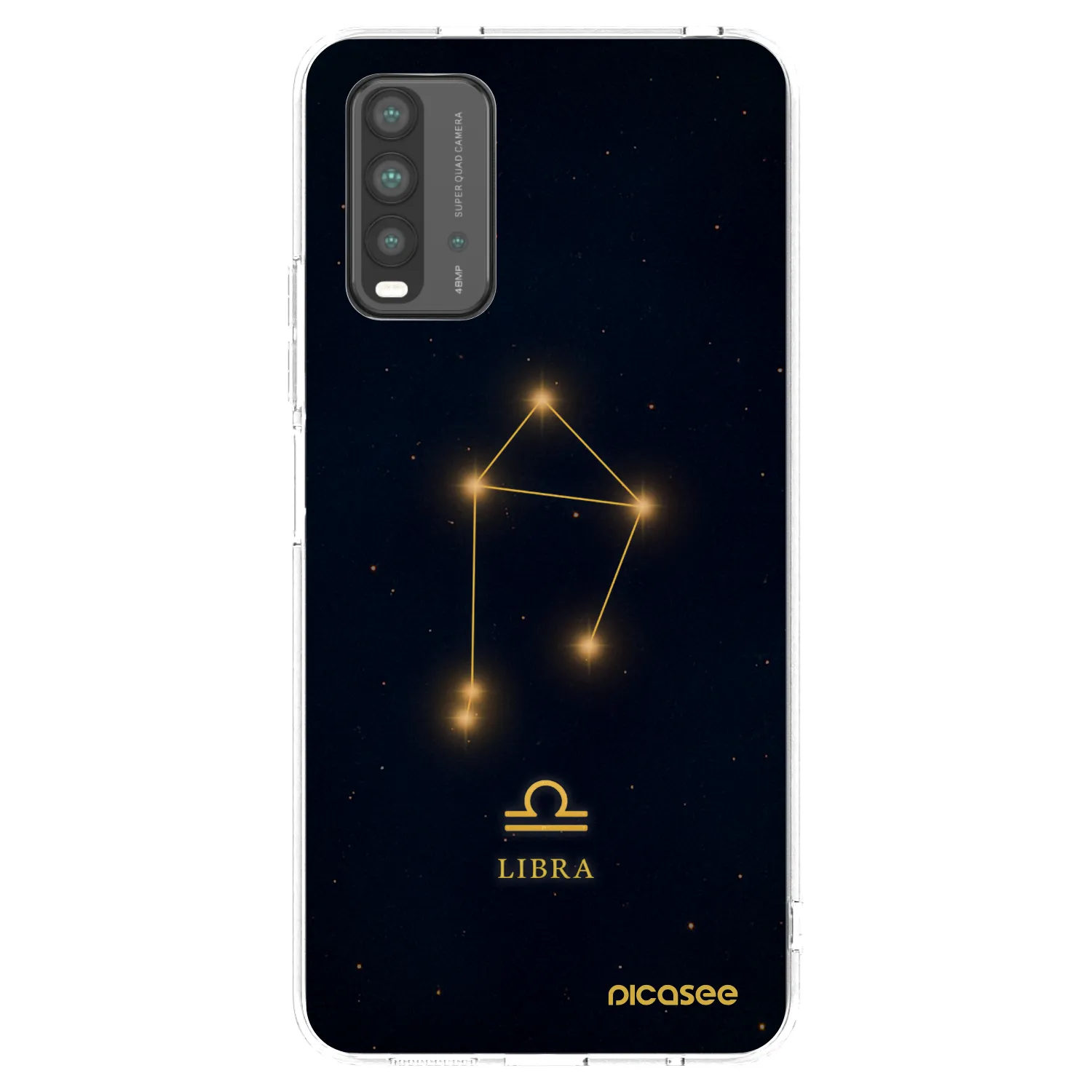 Picasee Xiaomi Redmi 9T Hülle - Transparentes Silikon - LIBRA