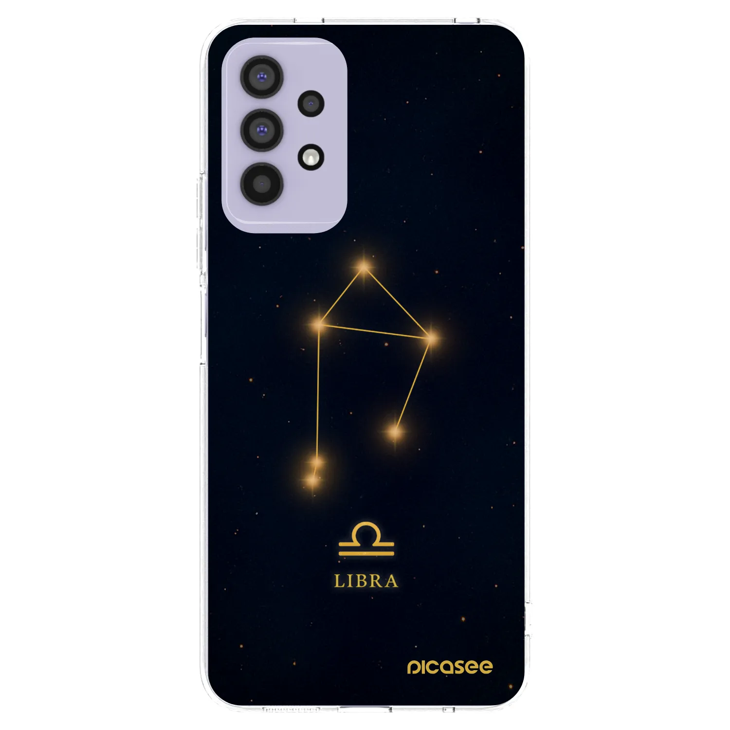 Picasee Samsung Galaxy A32 4G SM-A325F Hülle - Transparentes Silikon - LIBRA