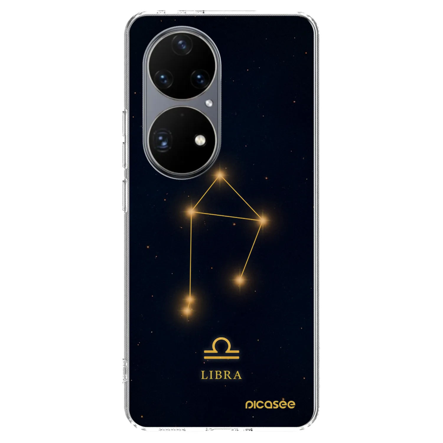 Picasee Huawei P50 Hülle - Transparentes Silikon - LIBRA