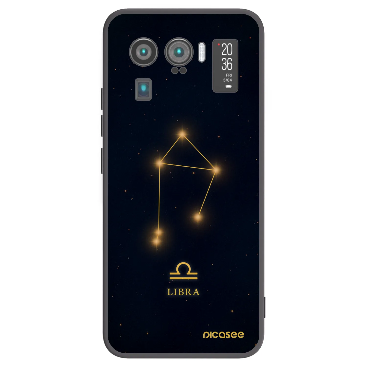 Picasee Xiaomi Mi 11 Ultra Hülle - Schwarzes Silikon - LIBRA