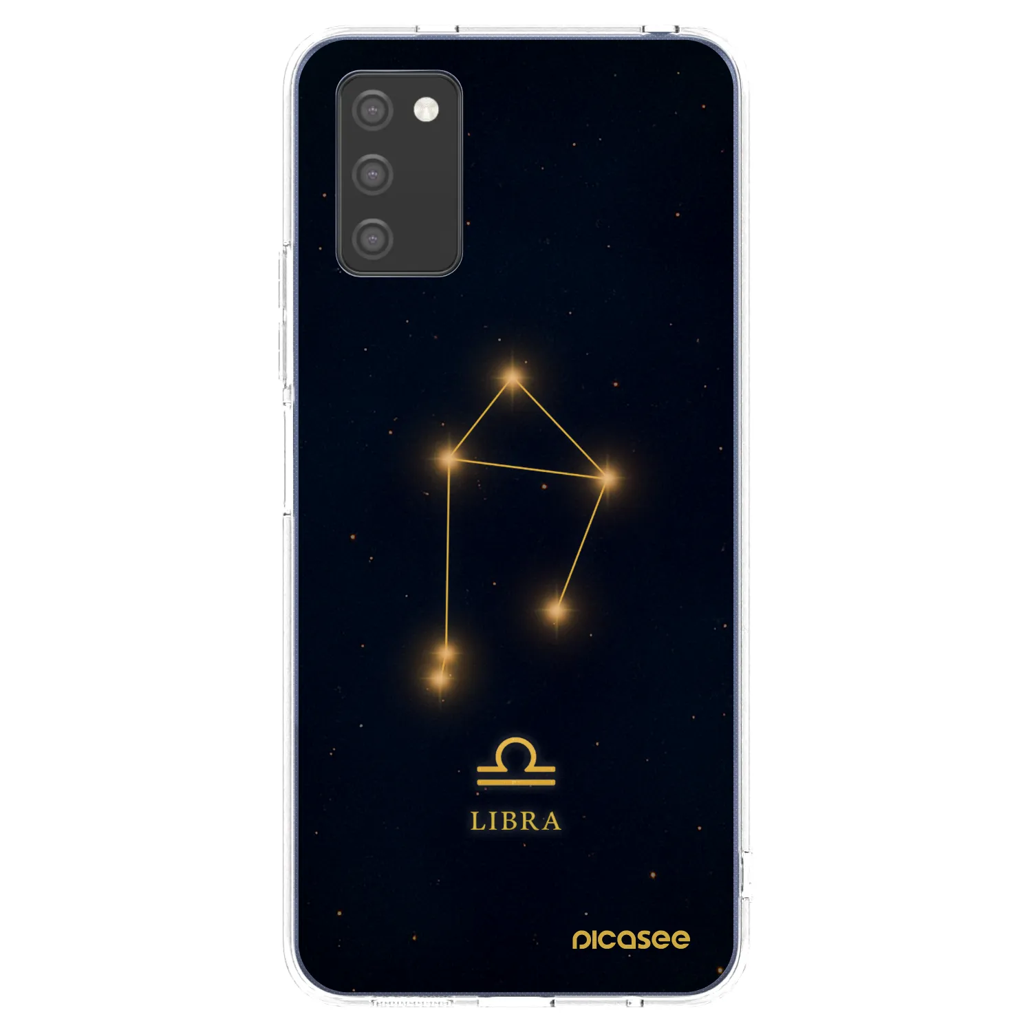 Picasee Samsung Galaxy A02s A025G Hülle - Transparentes Silikon - LIBRA