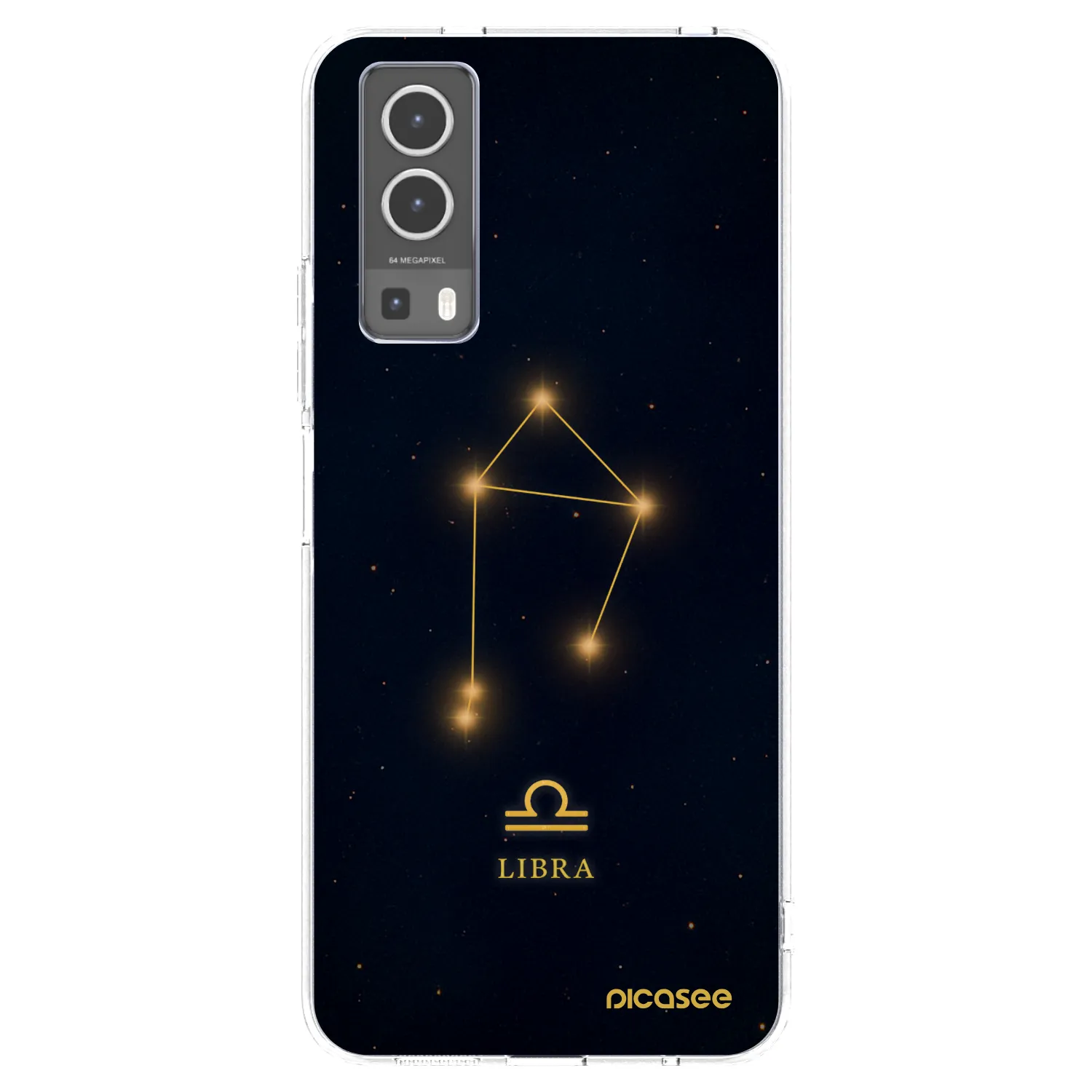 Picasee Vivo Y72 5G Hülle - Transparentes Silikon - LIBRA