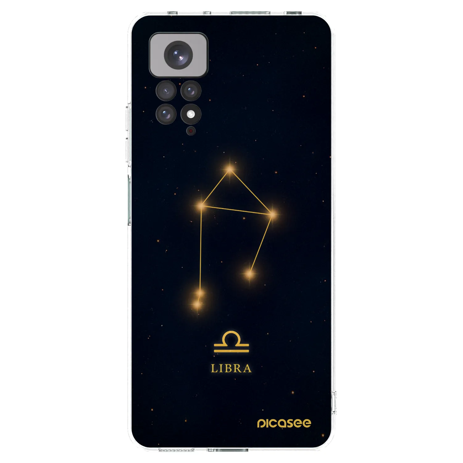 Picasee Xiaomi Redmi Note 11S 4G Hülle - Transparentes Silikon - LIBRA