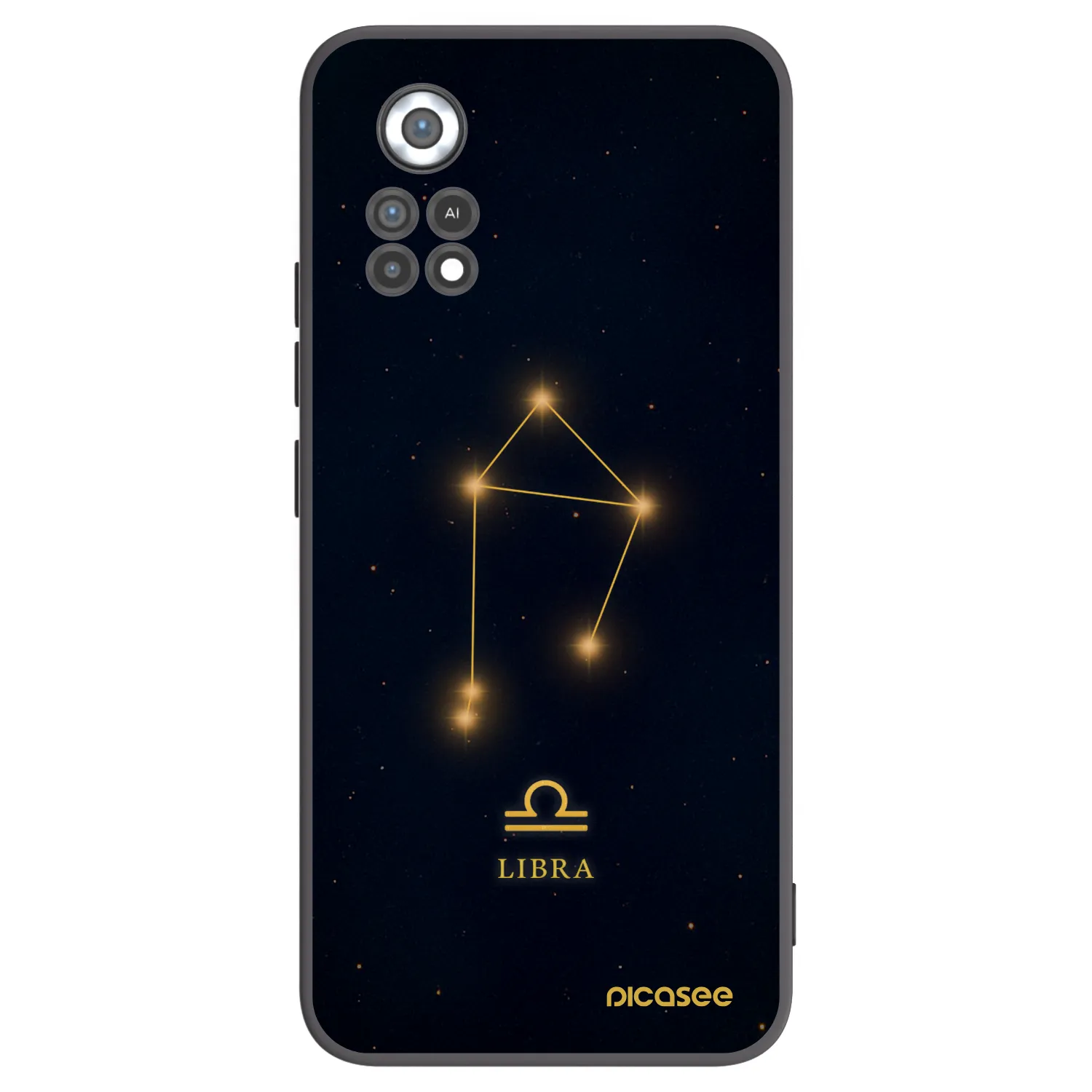 Picasee Xiaomi Poco X4 Pro 5G Hülle - Schwarzes Silikon - LIBRA