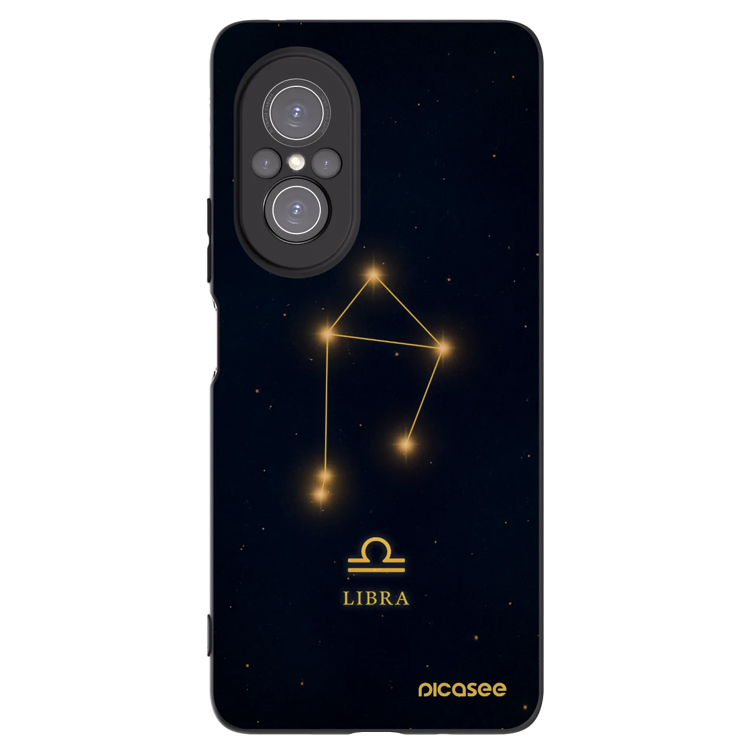 Picasee Huawei Nova 9 SE Hülle - Schwarzes Silikon - LIBRA