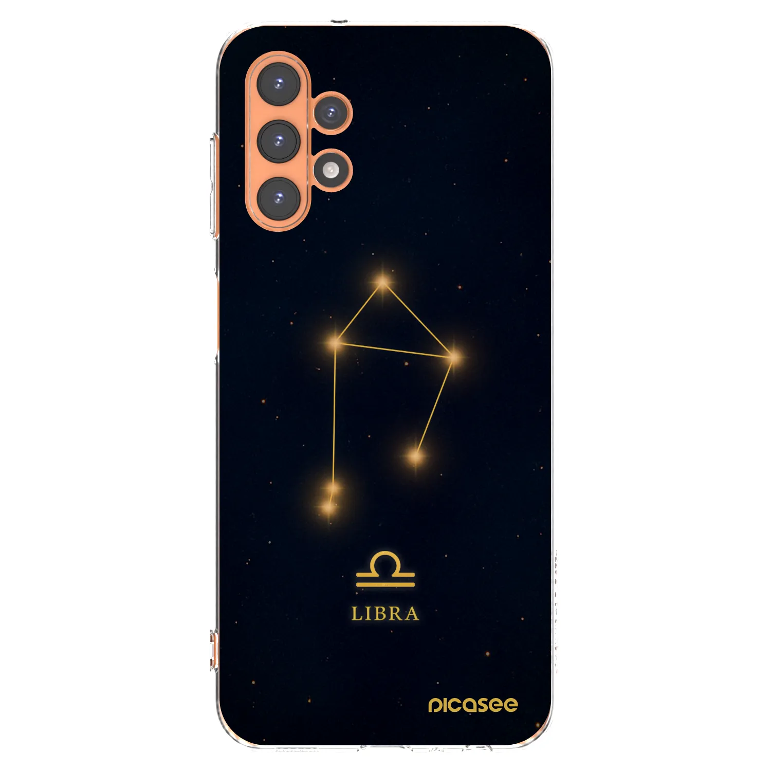 Picasee Samsung Galaxy A13 4G A135 Hülle - Transparentes Silikon - LIBRA