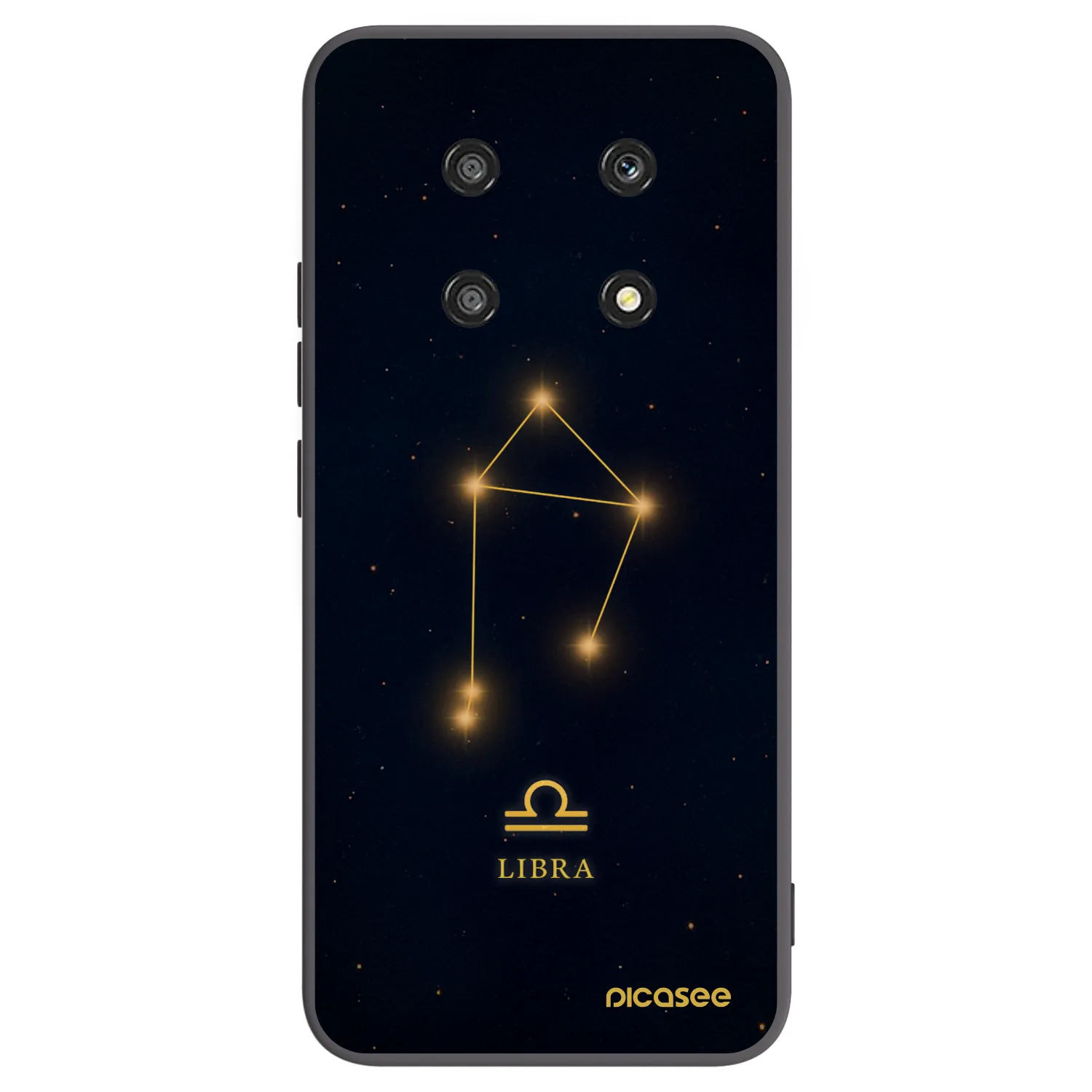 Picasee Honor Magic4 Lite 5G Hülle - Schwarzes Silikon - LIBRA