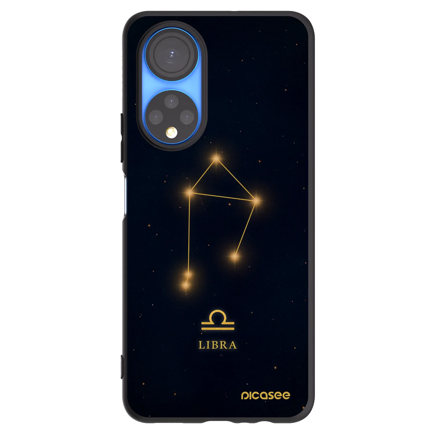Picasee Honor X7 Hülle - Schwarzes Silikon - LIBRA