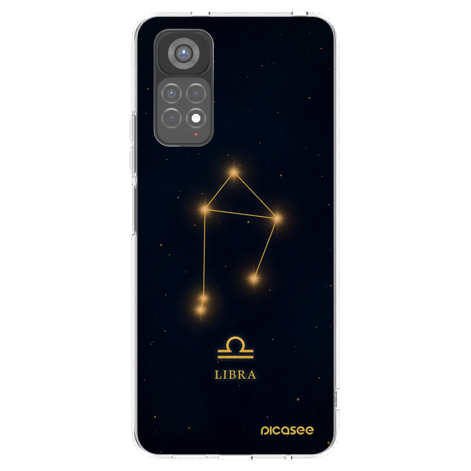 Picasee Xiaomi Redmi Note 11S 5G Hülle - Transparentes Silikon - LIBRA