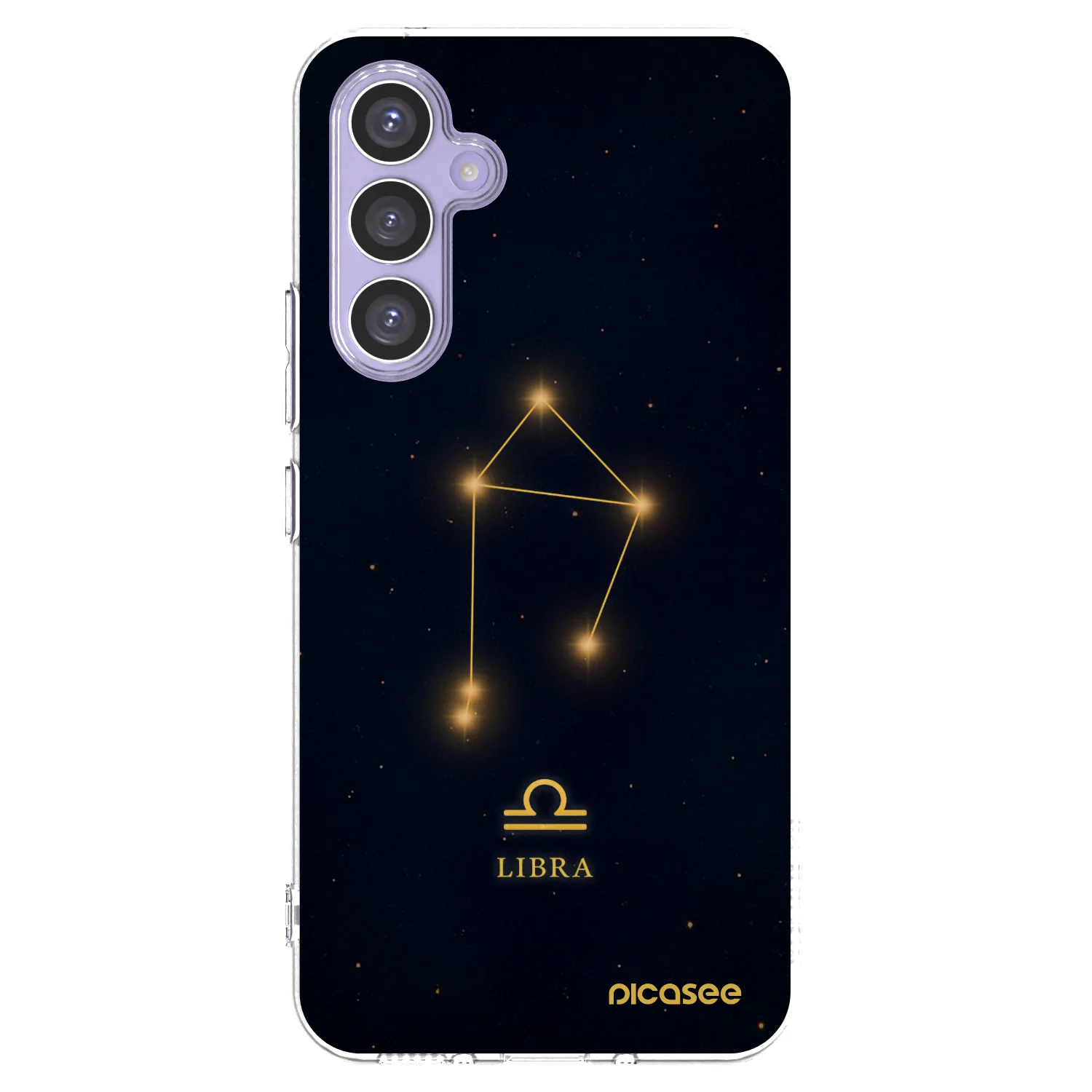 Picasee Samsung Galaxy A54 5G A546B Hülle - Transparentes Silikon - LIBRA
