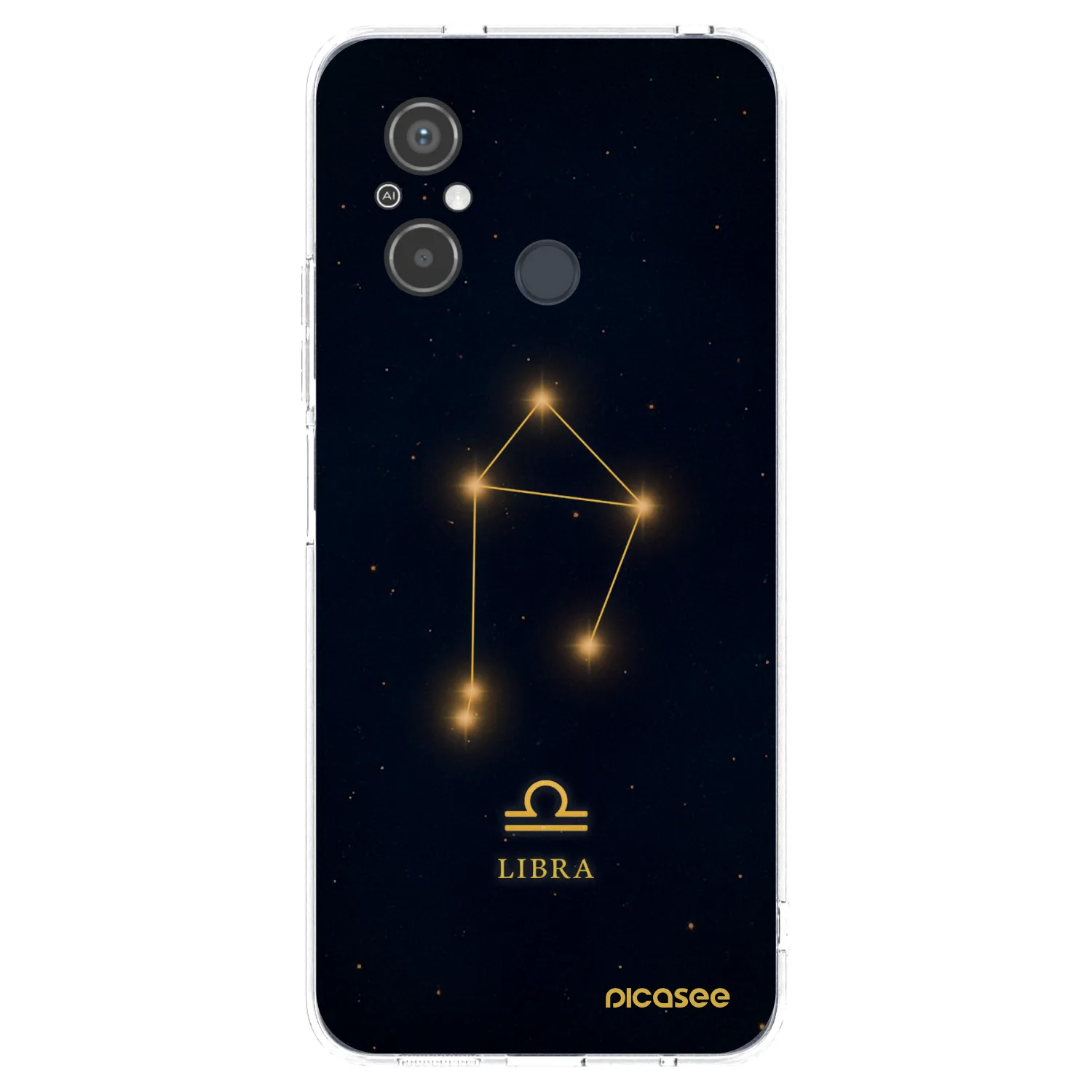 Picasee Xiaomi Redmi 12C Hülle - Transparentes Silikon - LIBRA