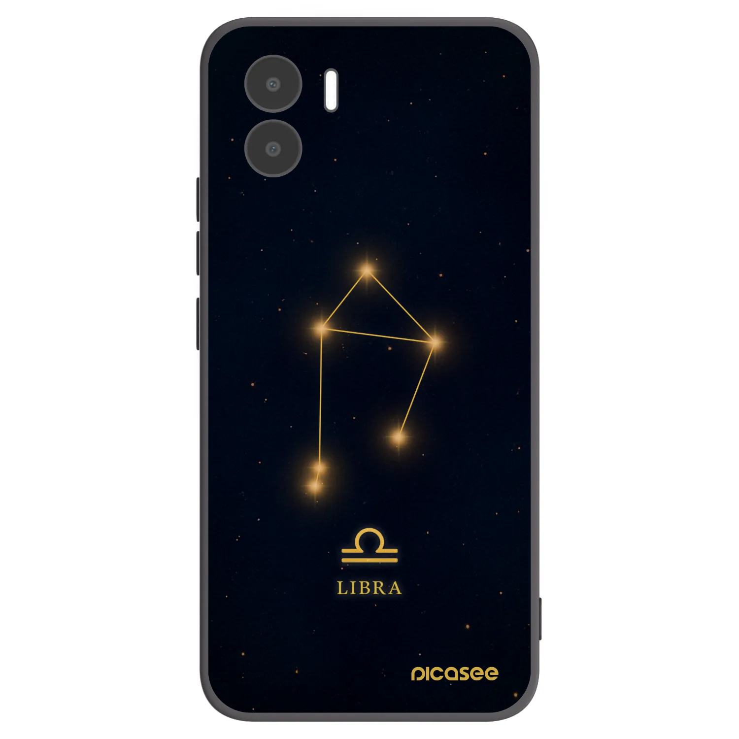 Picasee Xiaomi Redmi A2 Hülle - Schwarzes Silikon - LIBRA