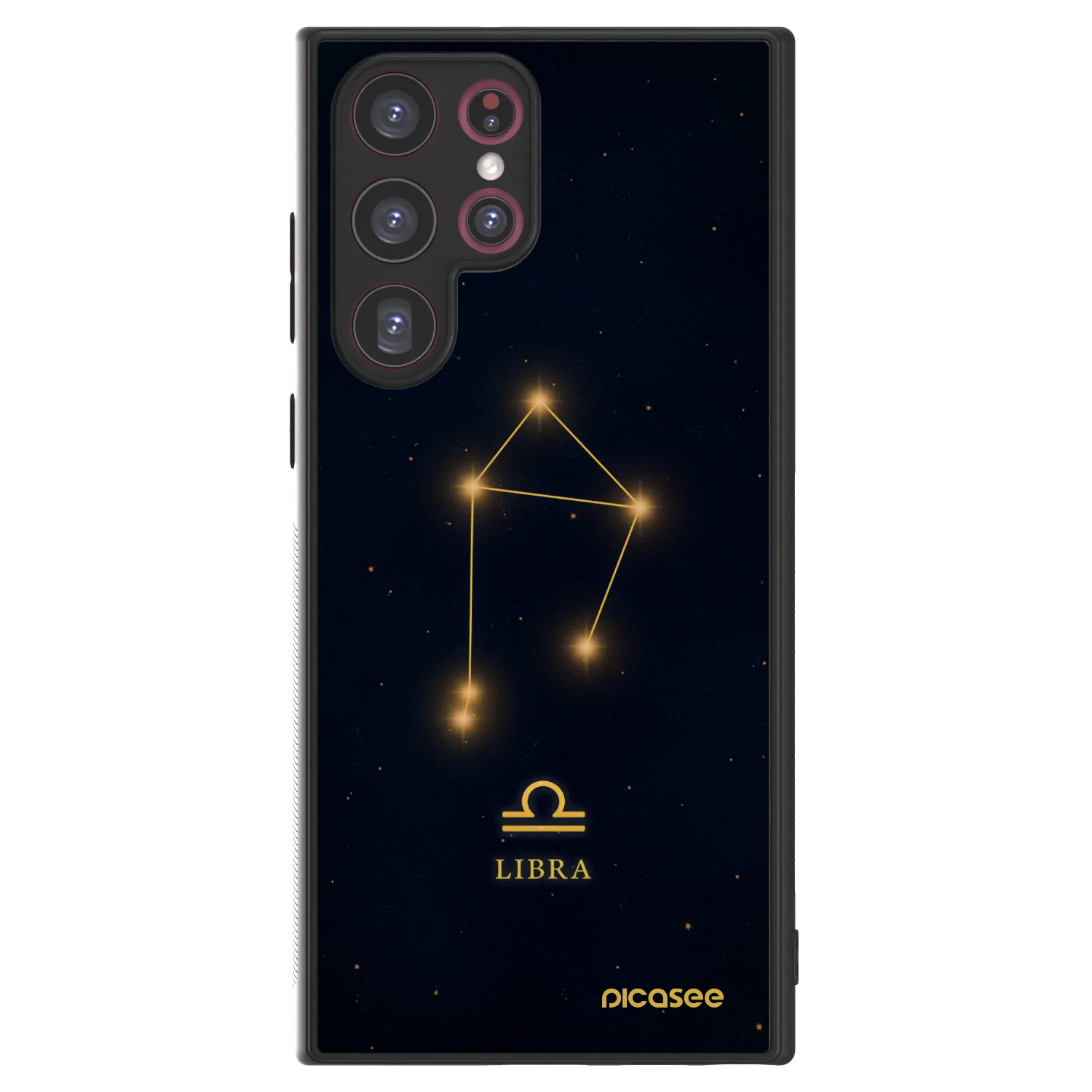 Picasee ULTIMATE CASE PowerShare für Samsung Galaxy S22 Ultra 5G - LIBRA