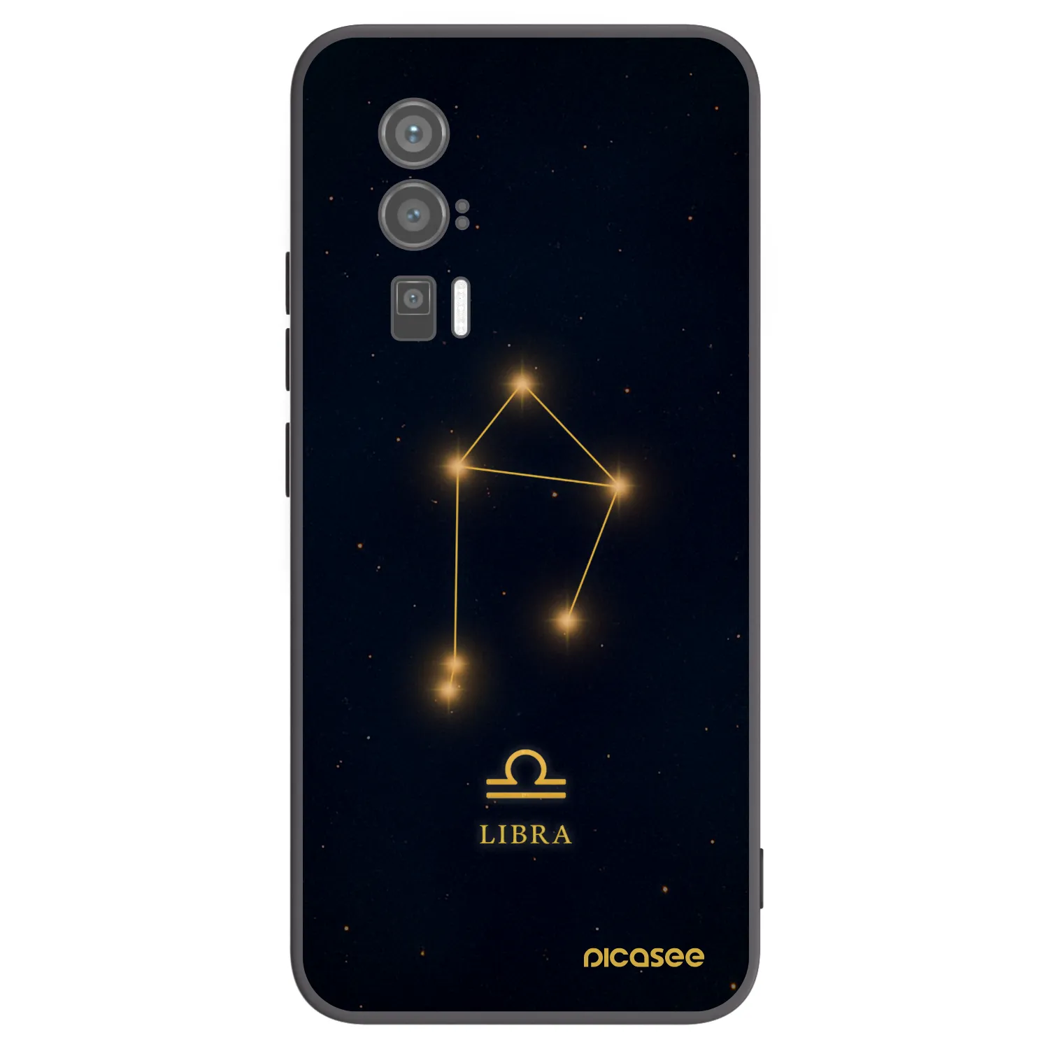 Picasee Xiaomi Poco F5 Pro 5G Hülle - Schwarzes Silikon - LIBRA