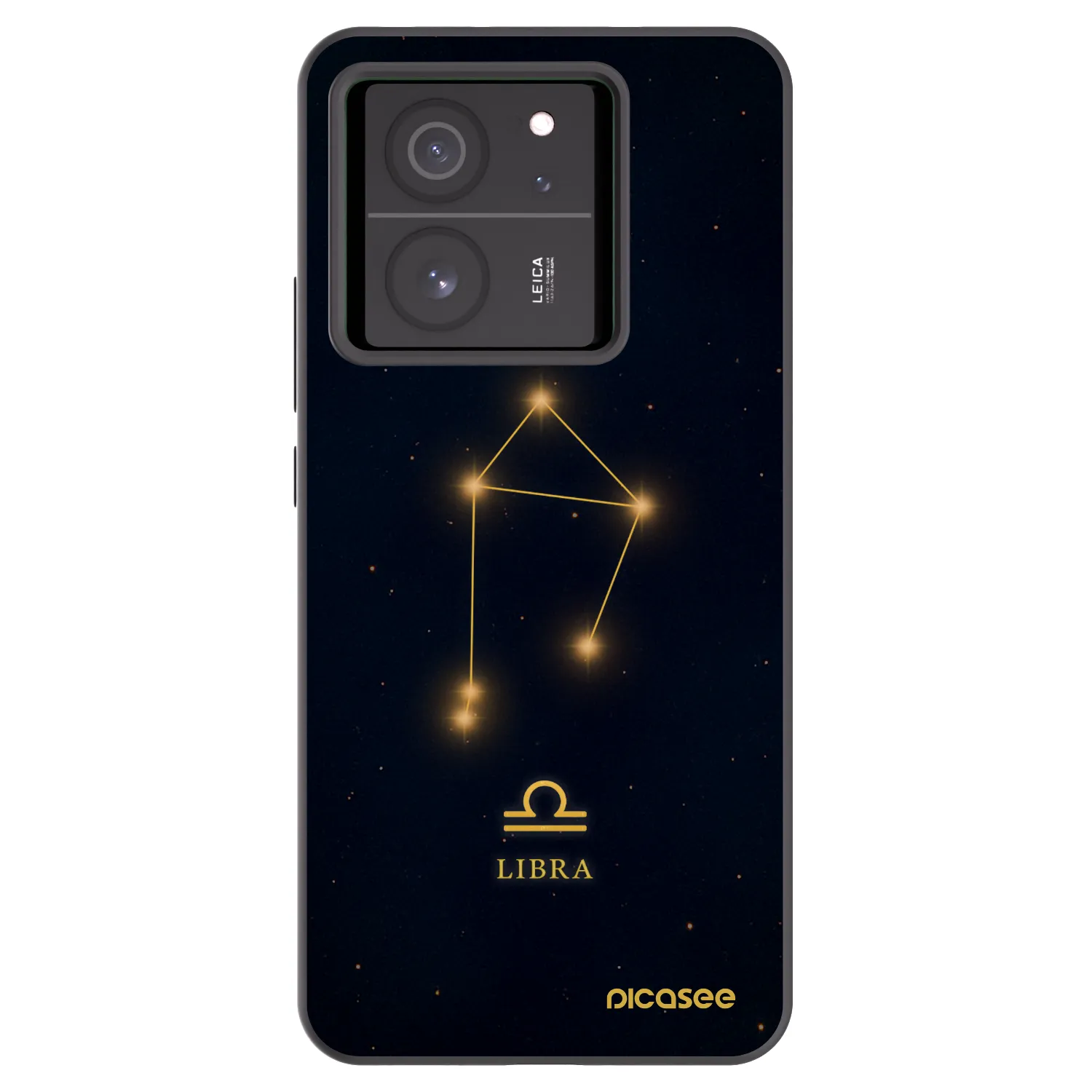 Picasee Xiaomi 13T Hülle - Schwarzes Silikon - LIBRA