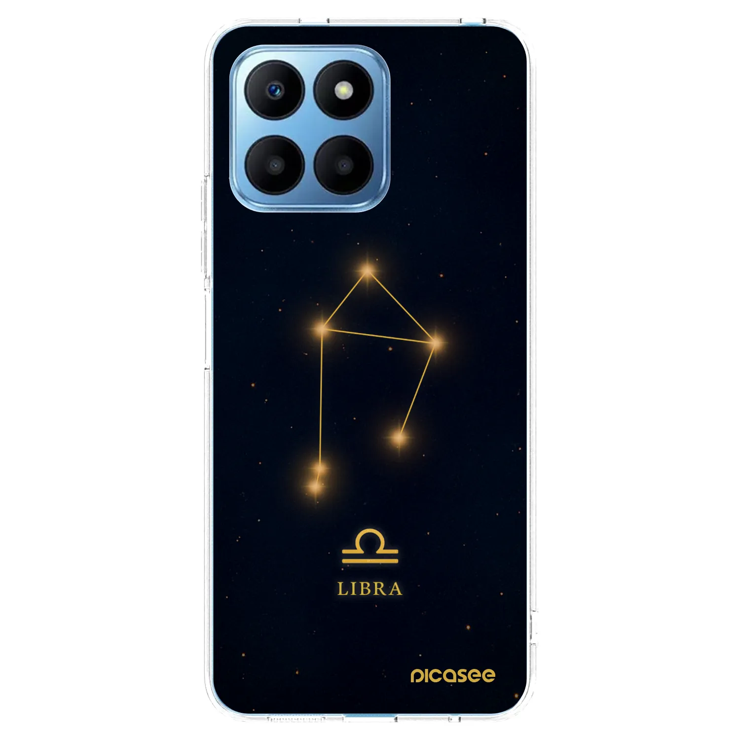 Picasee Honor 70 Lite Hülle - Transparentes Silikon - LIBRA