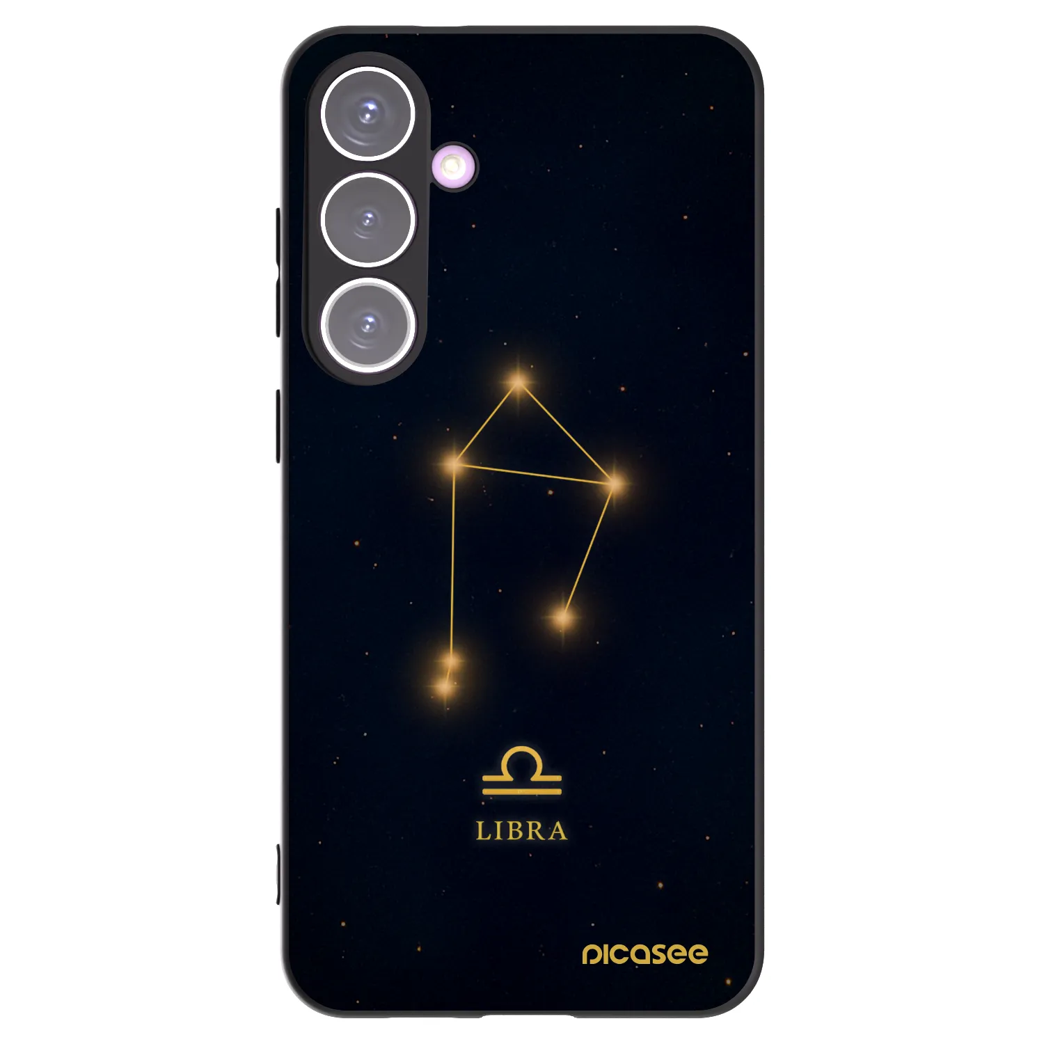 Picasee Samsung Galaxy S24+ S926B 5G Hülle - Schwarzes Silikon - LIBRA