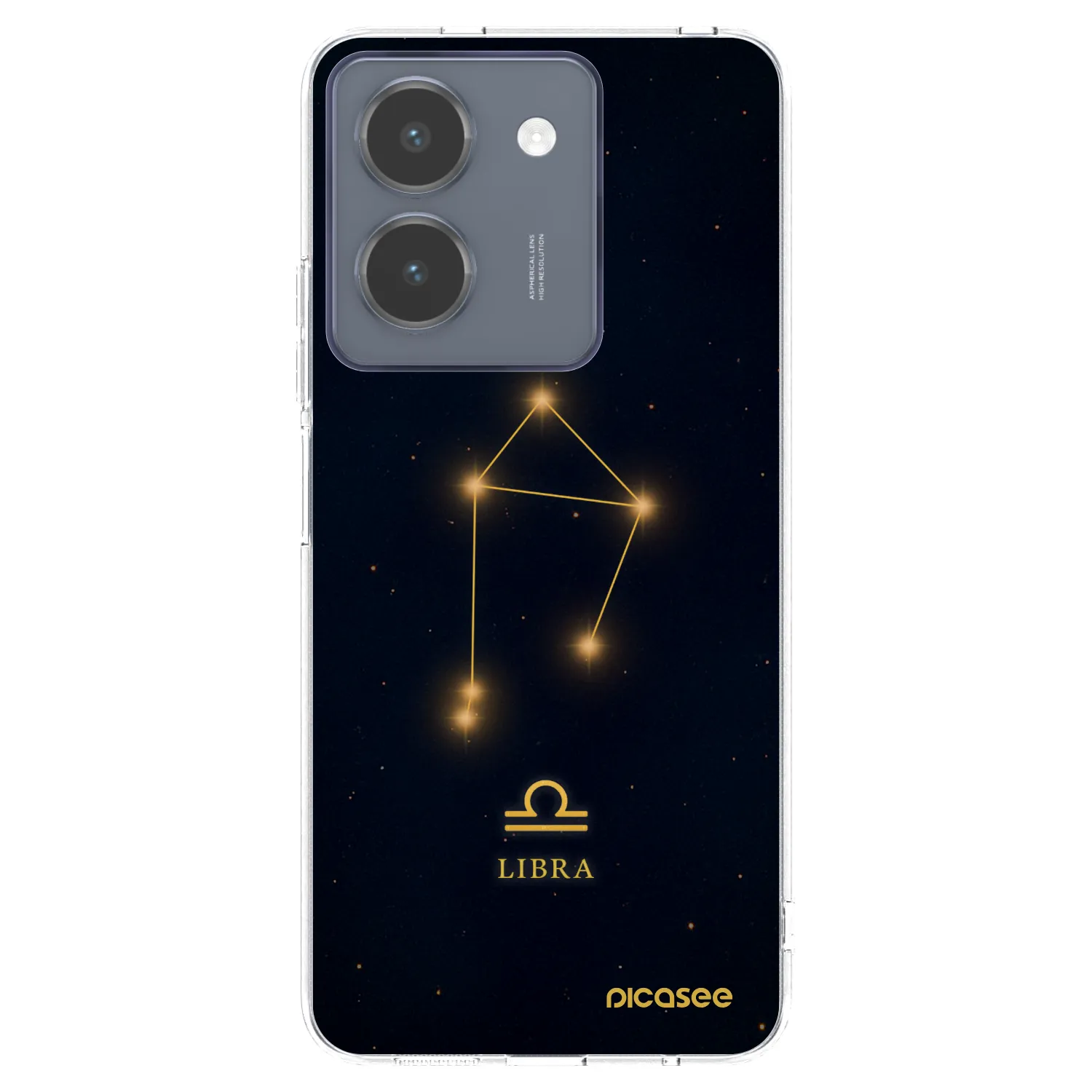 Picasee Vivo Y36 4G Hülle - Transparentes Silikon - LIBRA