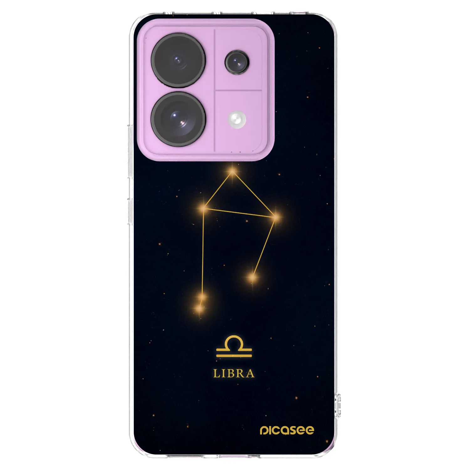 Picasee Xiaomi Redmi Note 13 Pro 5G Hülle - Transparentes Silikon - LIBRA