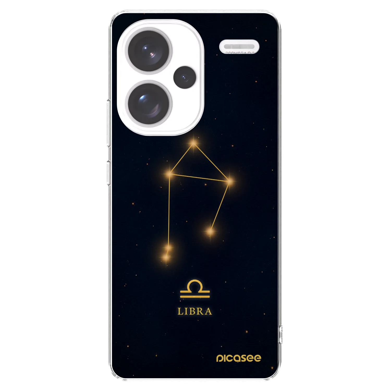 Picasee Xiaomi Redmi Note 13 Pro+ 5G Hülle - Transparentes Silikon - LIBRA