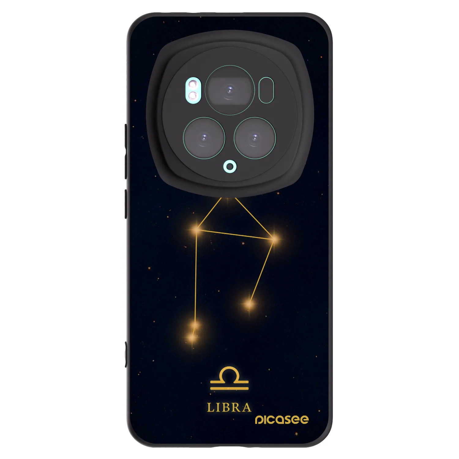 Picasee Honor Magic6 Pro Hülle - Schwarzes Silikon - LIBRA
