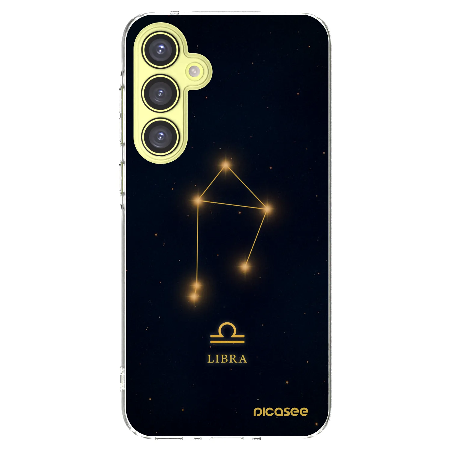 Picasee Samsung Galaxy A35 5G A356B Hülle - Transparentes Silikon - LIBRA