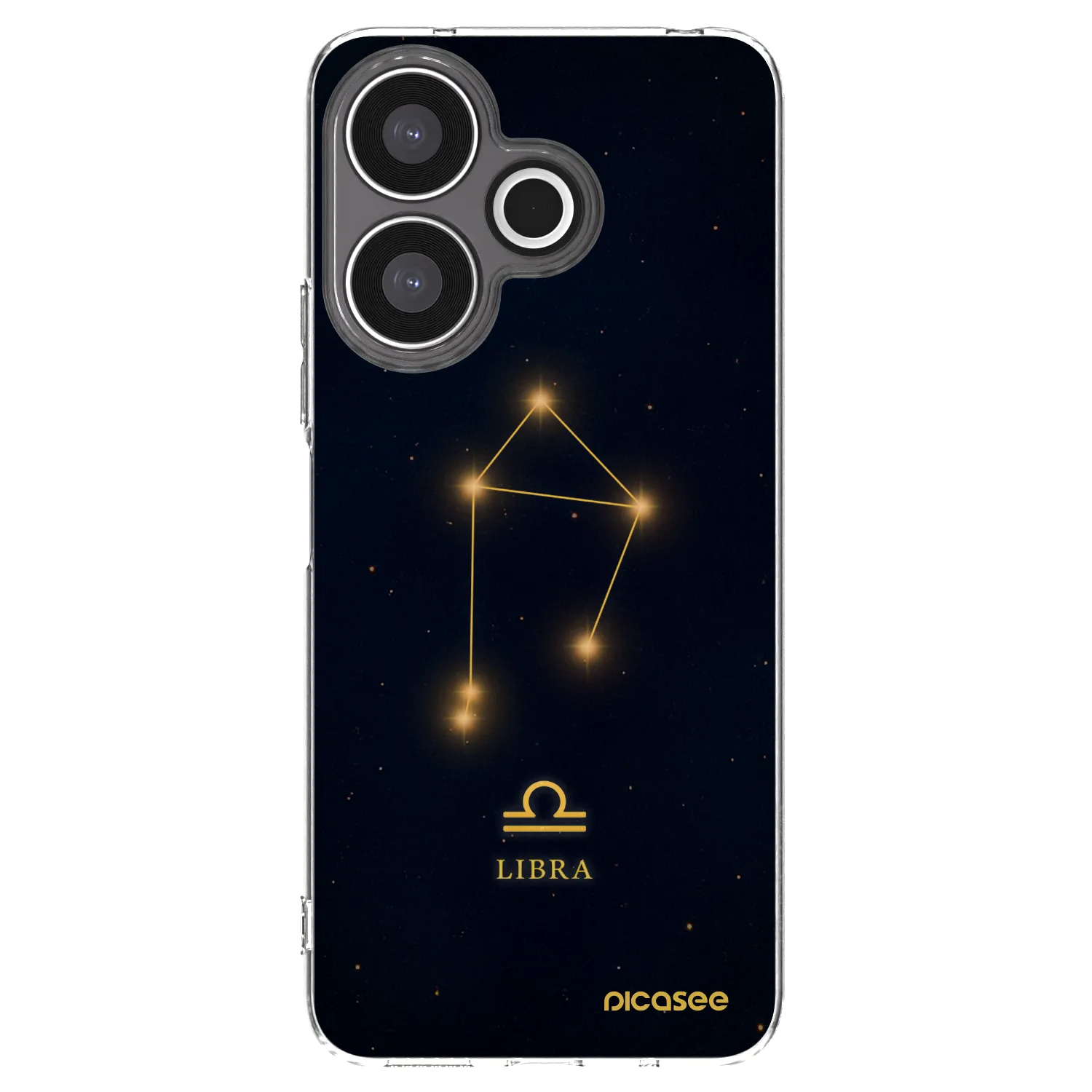 Picasee Xiaomi Redmi 13 4G Hülle - Transparentes Silikon - LIBRA