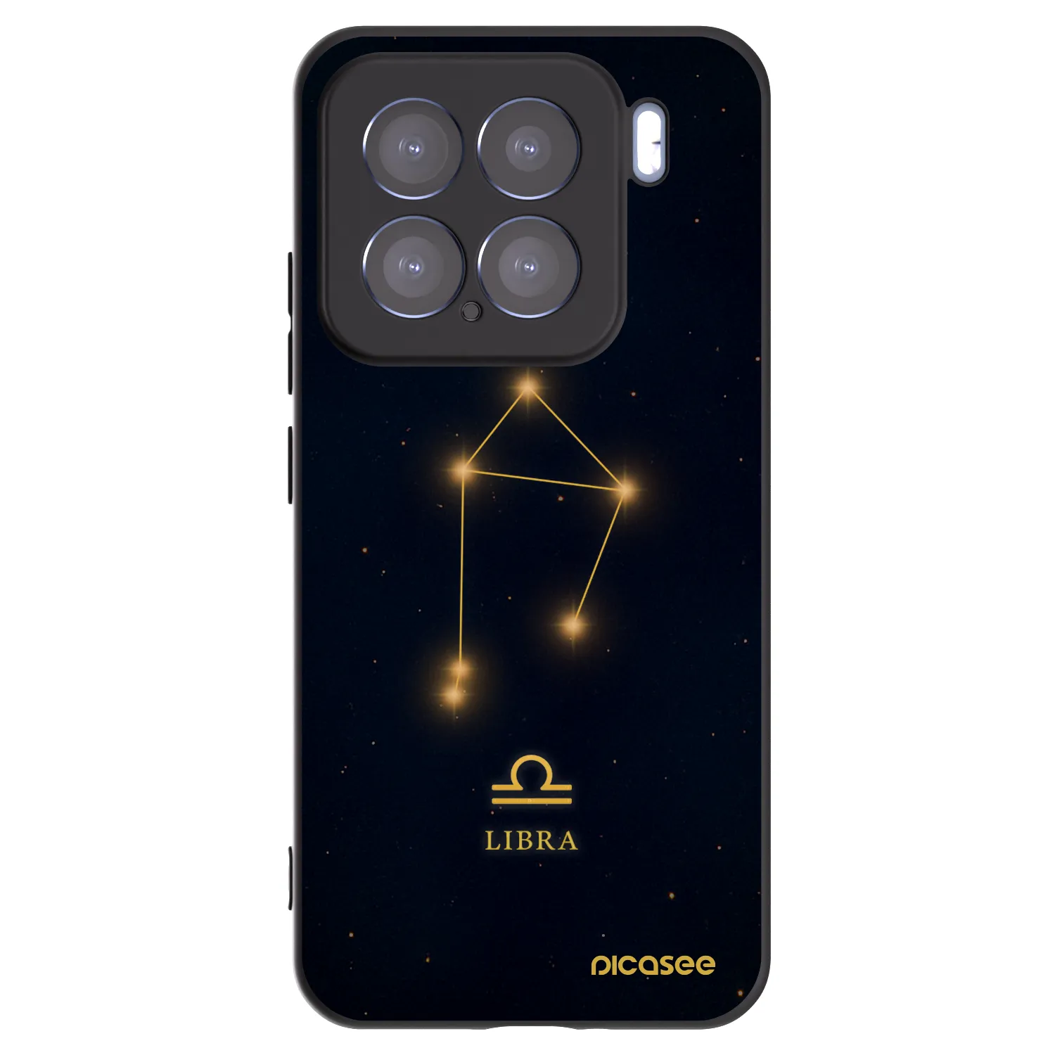 Picasee Xiaomi 15 Hülle - Schwarzes Silikon - LIBRA