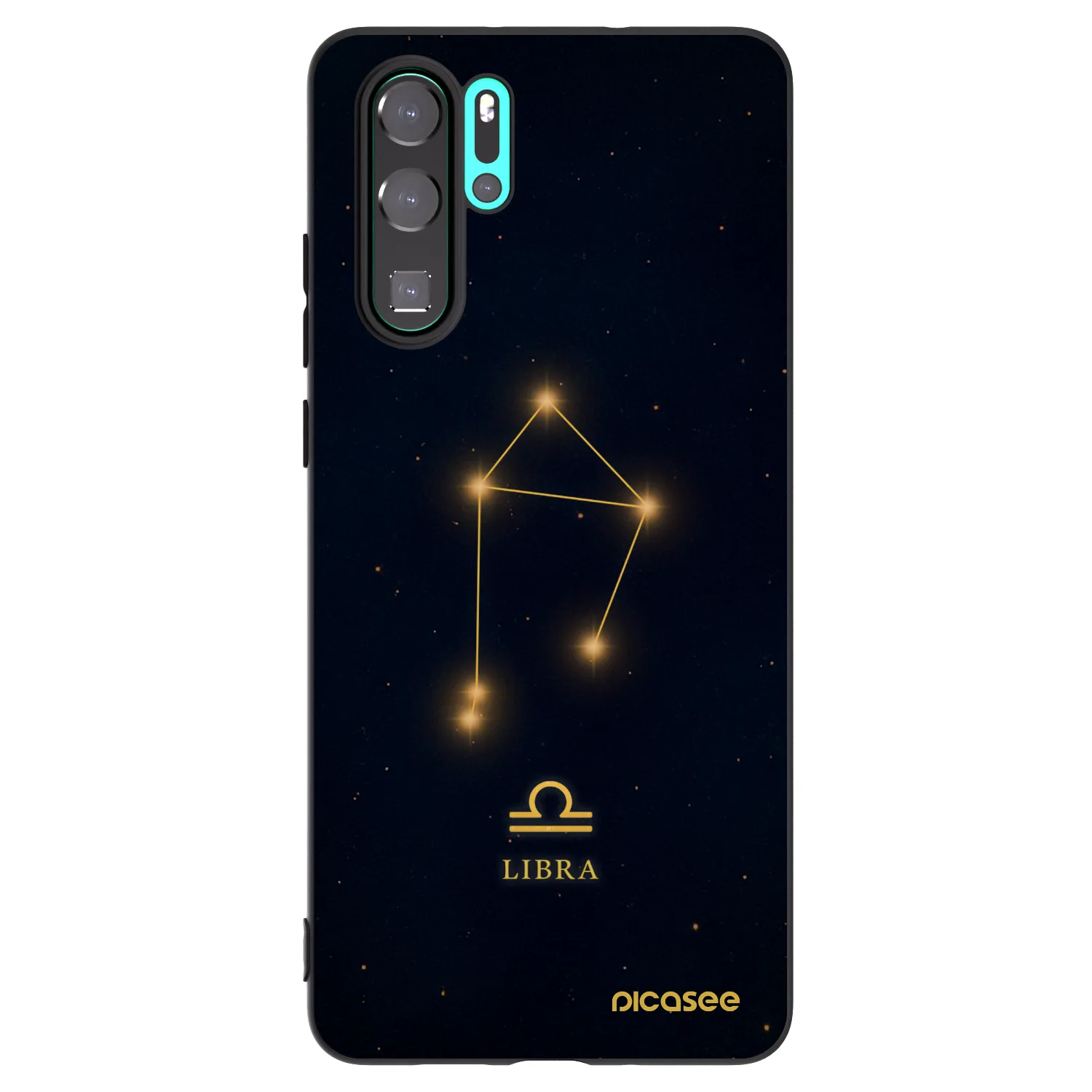 Picasee Huawei P30 Pro Hülle - Schwarzes Silikon - LIBRA