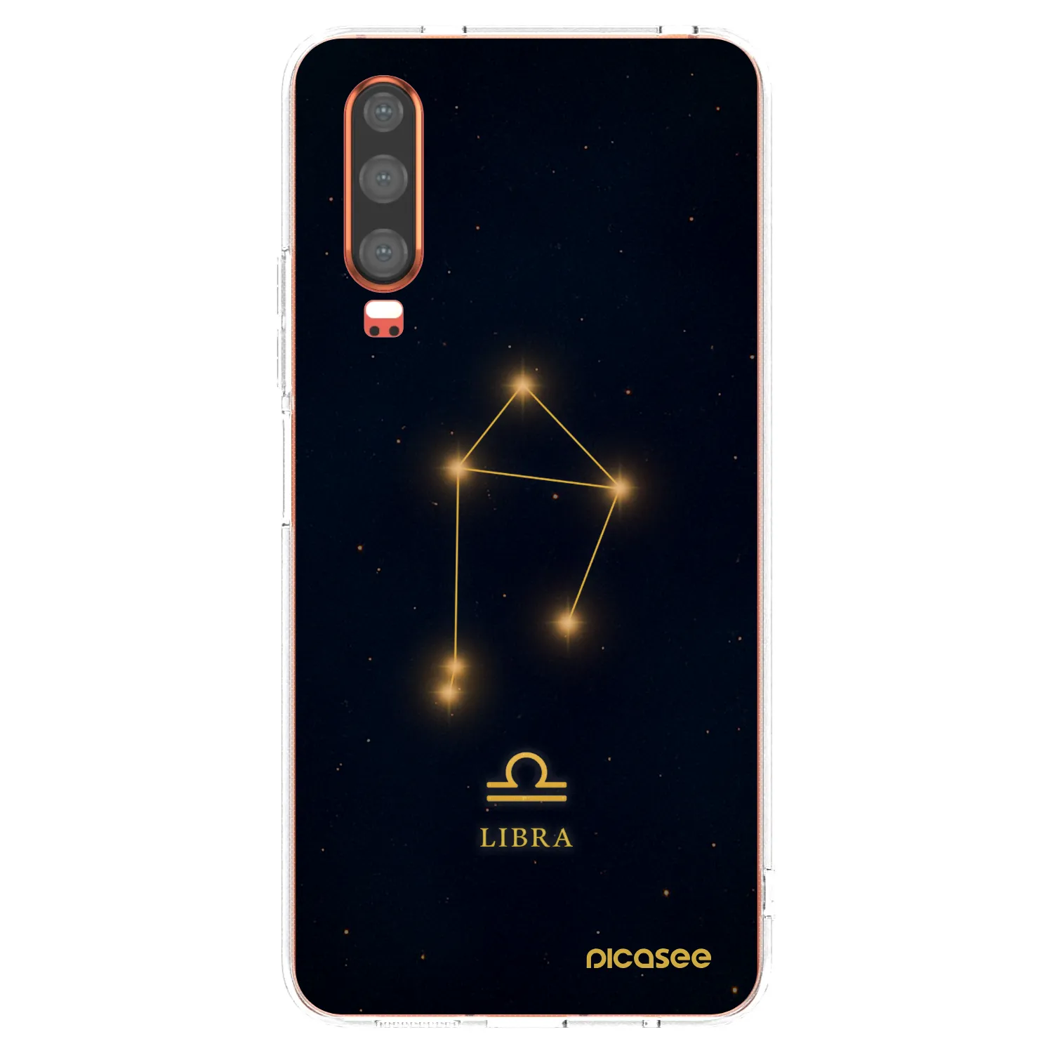 Picasee Huawei P30 Hülle - Transparentes Silikon - LIBRA