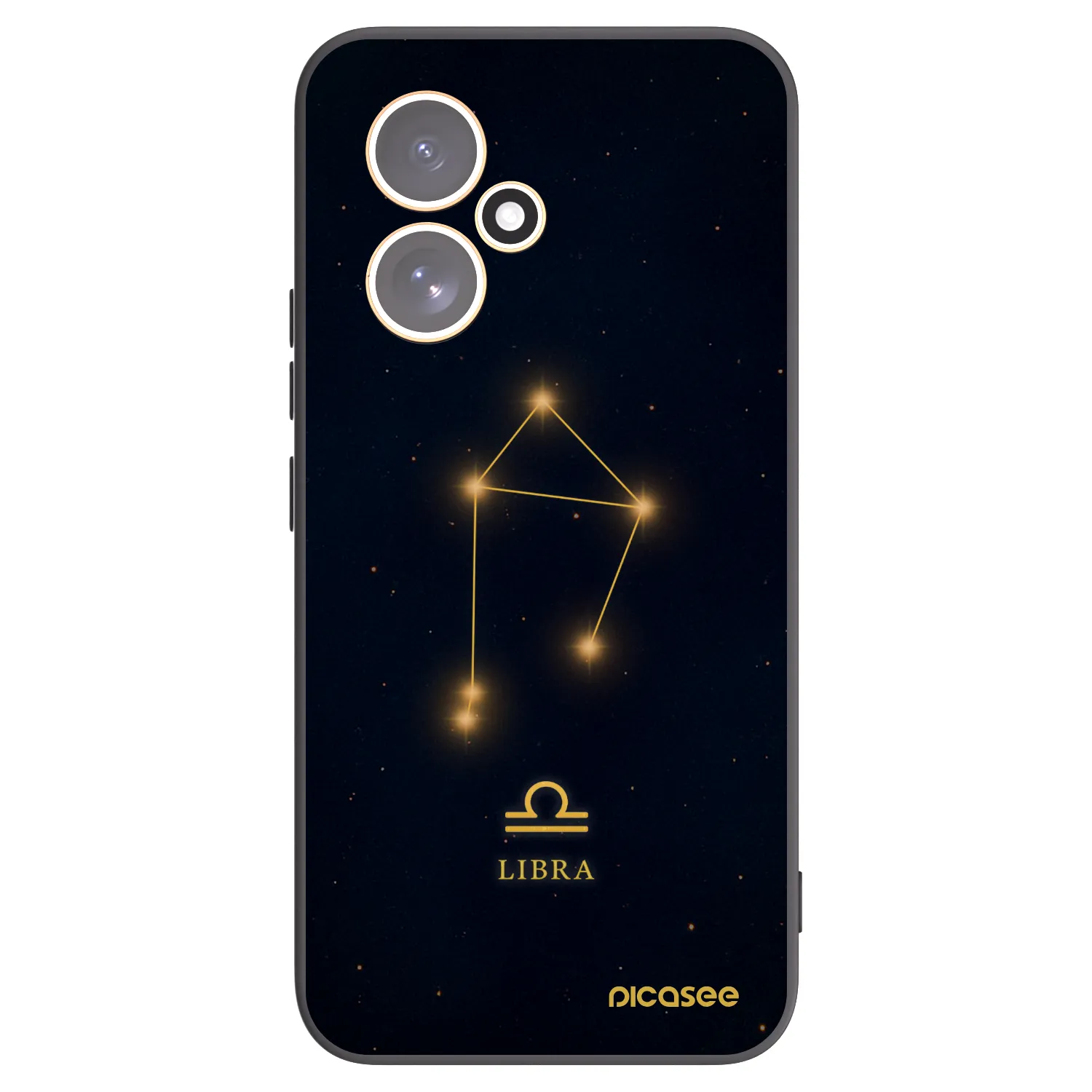 Picasee Honor 400 5G Hülle - Schwarzes Silikon - LIBRA