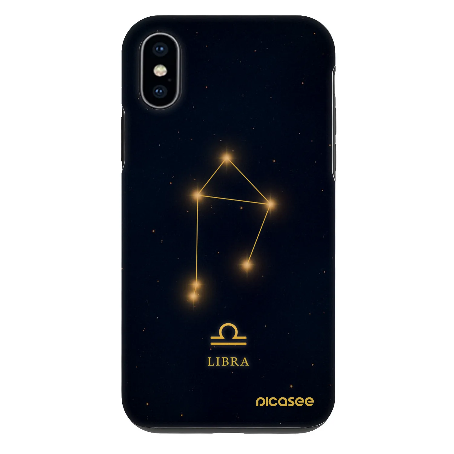 Picasee Fashion Case für Apple iPhone X/XS - LIBRA