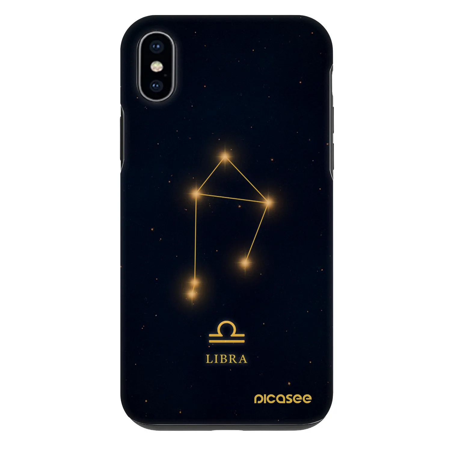 Picasee Fashion Case für Apple iPhone XS Max - LIBRA